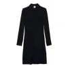 Ines De La Fressange Robe Thaïs Bleu Nuit