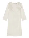 Ines De La Fressange Robe Whitney Ivoire