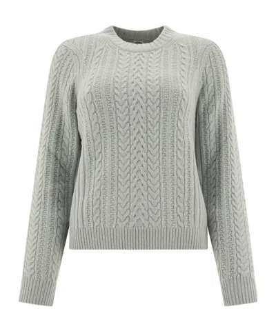Ines De La Fressange Marlon Knitwear Light Blue In Gray