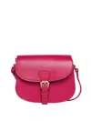 Ines De La Fressange Sac À Main Baby Flâneur Rose Passion