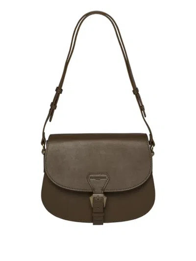 Ines De La Fressange Sac À Main Flâneur Marron-taupe