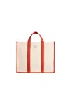 Ines De La Fressange Sac Cabas Alicia Rouge Taille L