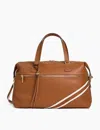 Ines De La Fressange Sac De Voyage 24h Camel Ines X Le Tanneur