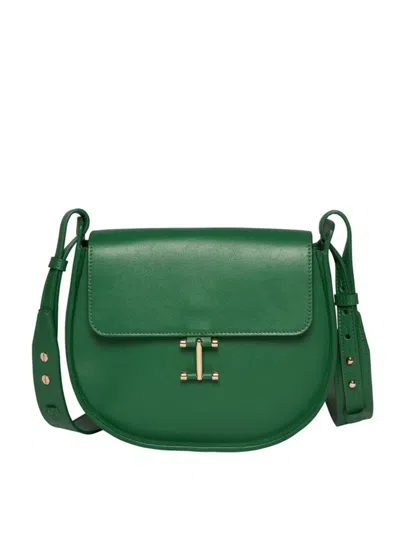 Ines De La Fressange Sac Senda Cuir Vert