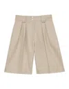 Ines De La Fressange Short Odette Beige In Neutral