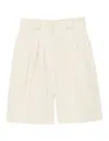 Ines De La Fressange Short Odette Ivoire