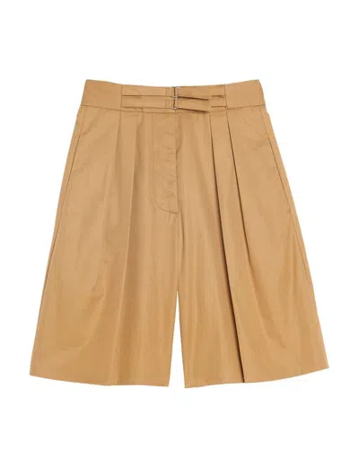 Ines De La Fressange Short Prune Kaki