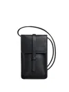 Ines De La Fressange Smartphone Bag Léonore Cuir Noir