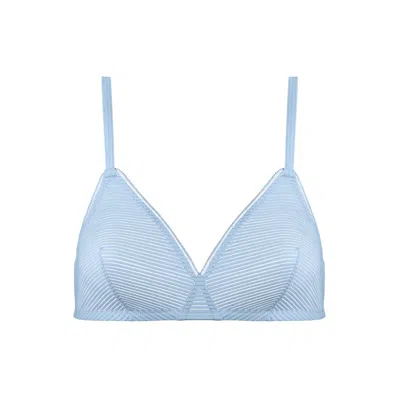 Ines De La Fressange Soutien-gorge Triangle Sans Armature Dim X  In Blue