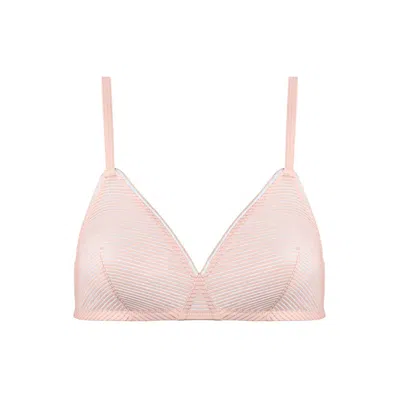 Ines De La Fressange Soutien-gorge Triangle Sans Armature Dim X  In Pink