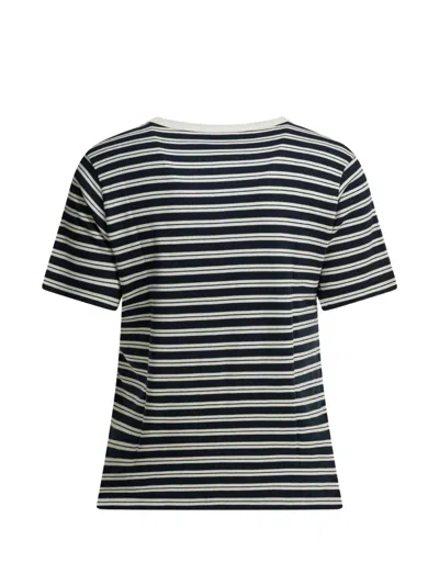 Ines De La Fressange Striped T-shirt In Blue