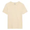 Ines De La Fressange T-shirt Paul En Coton Écru In Neutral