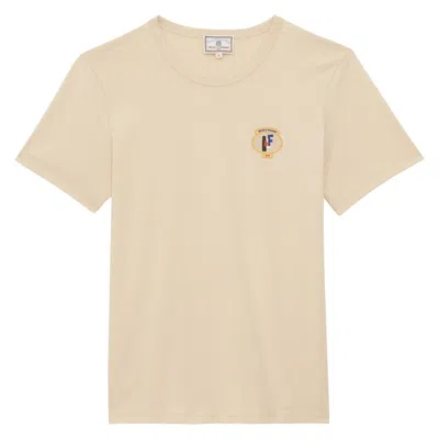 Ines De La Fressange T-shirt Sunny En Coton In Sand