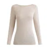 Ines De La Fressange T-shirt Thermal Dim X  In Neutral