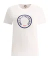 Ines De La Fressange Logo-printed Crewneck T-shirt In White