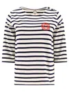 Ines De La Fressange Paris Woman T-shirt Midnight Blue Size Xs Cotton