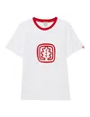 Ines De La Fressange Tee-shirt Oscar Col Rond Rouge