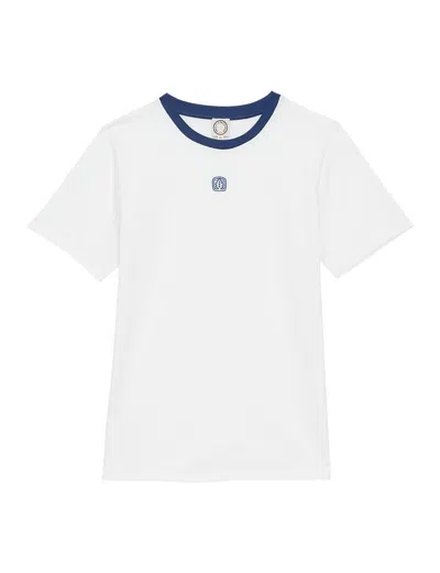 Ines De La Fressange Tee Shirt Paul Coton Bio Blanc