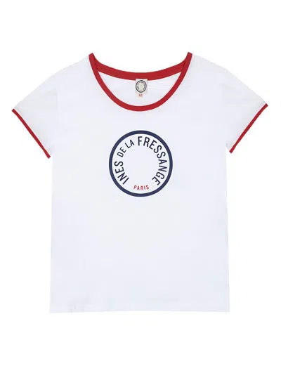 Ines De La Fressange Tee Shirt Priscilla In White