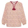 Ines De La Fressange Top Ida En Coton À Fleurs