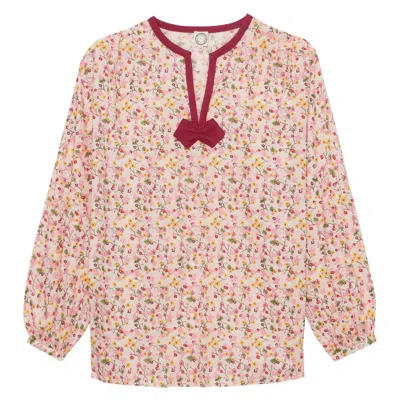 Ines De La Fressange Top Ida En Coton À Fleurs