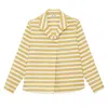 Ines De La Fressange Top Noa In Yellow