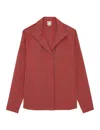 Ines De La Fressange Top Noa À Carreaux Rouge
