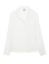Ines De La Fressange Top Noa Coton Blanc In White