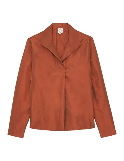 Ines De La Fressange Top Noa Couleur Brique
