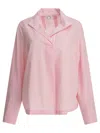 Ines De La Fressange Pink Cotton Shirt In Pink
