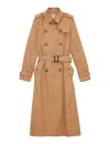 Ines De La Fressange Trench Gaultier Beige In Multi