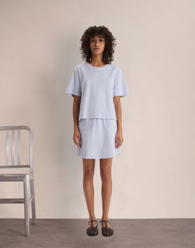 Ines De La Fressange T-shirt Naomi En Coton In Blue