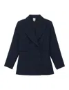 Ines De La Fressange Veste Bart Bleu Marine In Blue