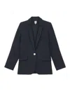Ines De La Fressange Veste Bruna Lin Navy
