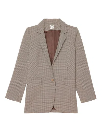 Ines De La Fressange Veste Bruna Pied-de-poule