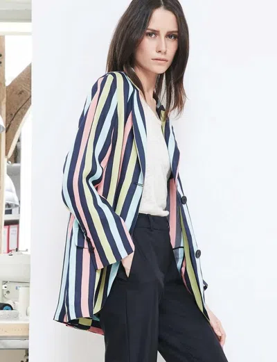 Ines De La Fressange Veste Clementine Multicolore
