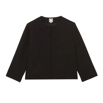 Ines De La Fressange Veste Droite Magoo In Black