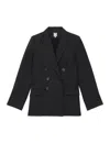 Ines De La Fressange Veste Ezio Lin Noir