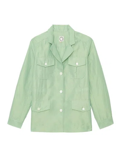 Ines De La Fressange Veste Flipper Verte