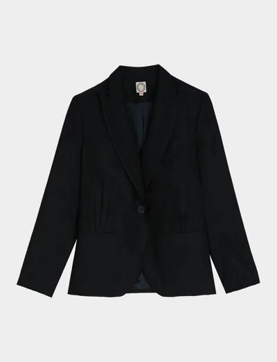 Ines De La Fressange Veste Garance Bleu Marine