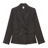 Ines De La Fressange Veste Maurice Cintrée In Black