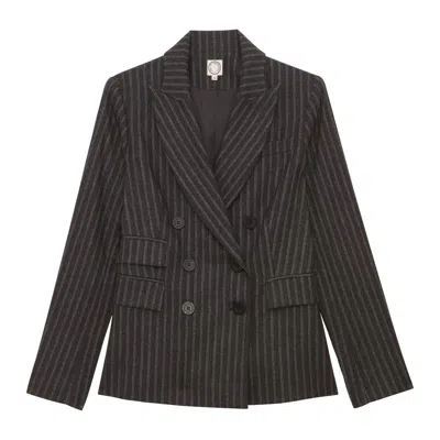 Ines De La Fressange Veste Maurice Cintrée In Black