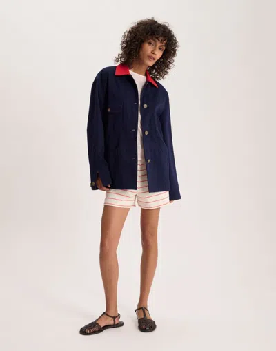 Ines De La Fressange Veste Melchior En Coton In Multi
