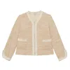 Ines De La Fressange Veste Misia Sable In Neutral