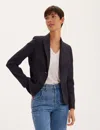 Ines De La Fressange Veste Nicoletta Bleu Nuit