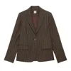 Ines De La Fressange Veste Nicoletta En Coton In Green