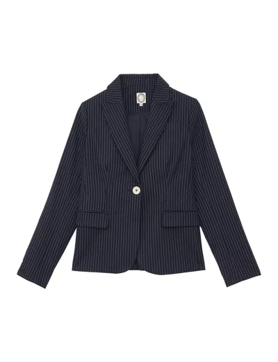 Ines De La Fressange Veste Nicoletta Navy