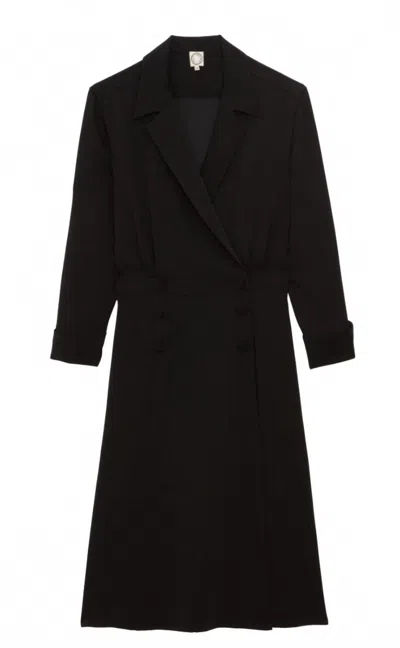 Ines De La Fressange Women's Namo Wrap Dress In Black