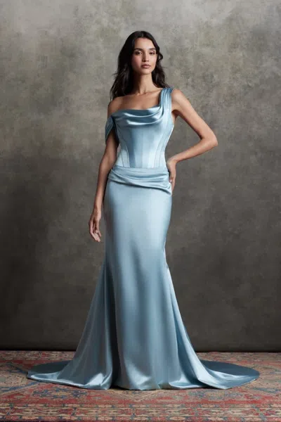 Ines Di Santo Fortune Gown In Blue