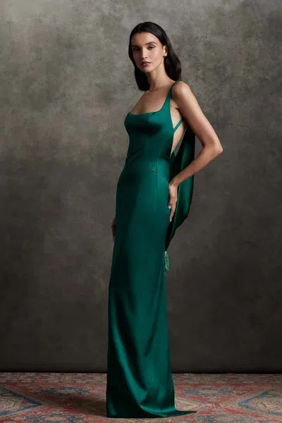 Ines Di Santo Voulair Gown In Green